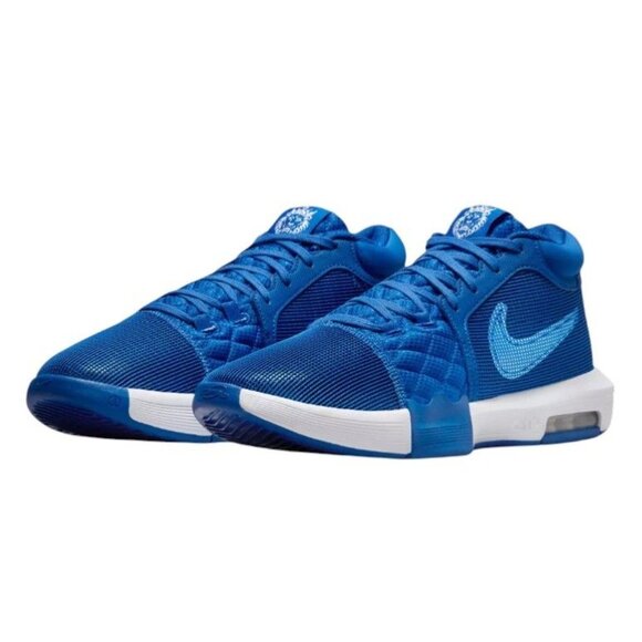 Nike LeBron Witness 8 TB \'Game Royal\' White Sneaker FB9944-401‎ Men\'s 10.5 NEW